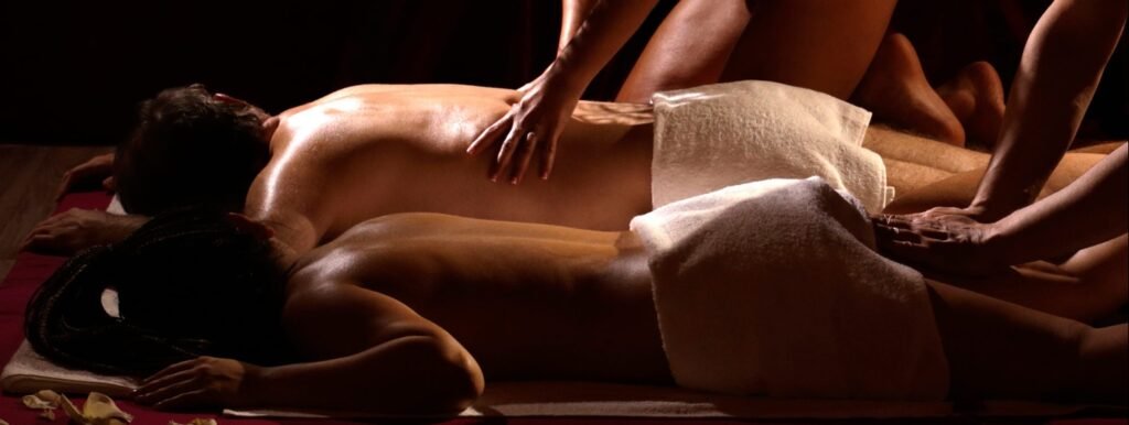 Outcall erotic massage Amsterdam with professional escort delivering hotel GFE session
