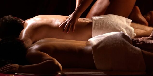 Outcall erotic massage Amsterdam with professional escort delivering hotel GFE session