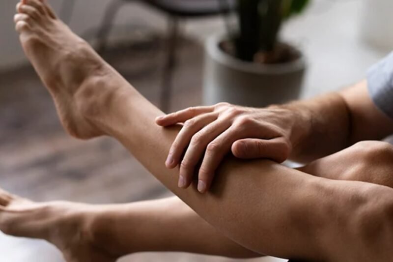 Amsterdam escort guiding a luxury foot worship session